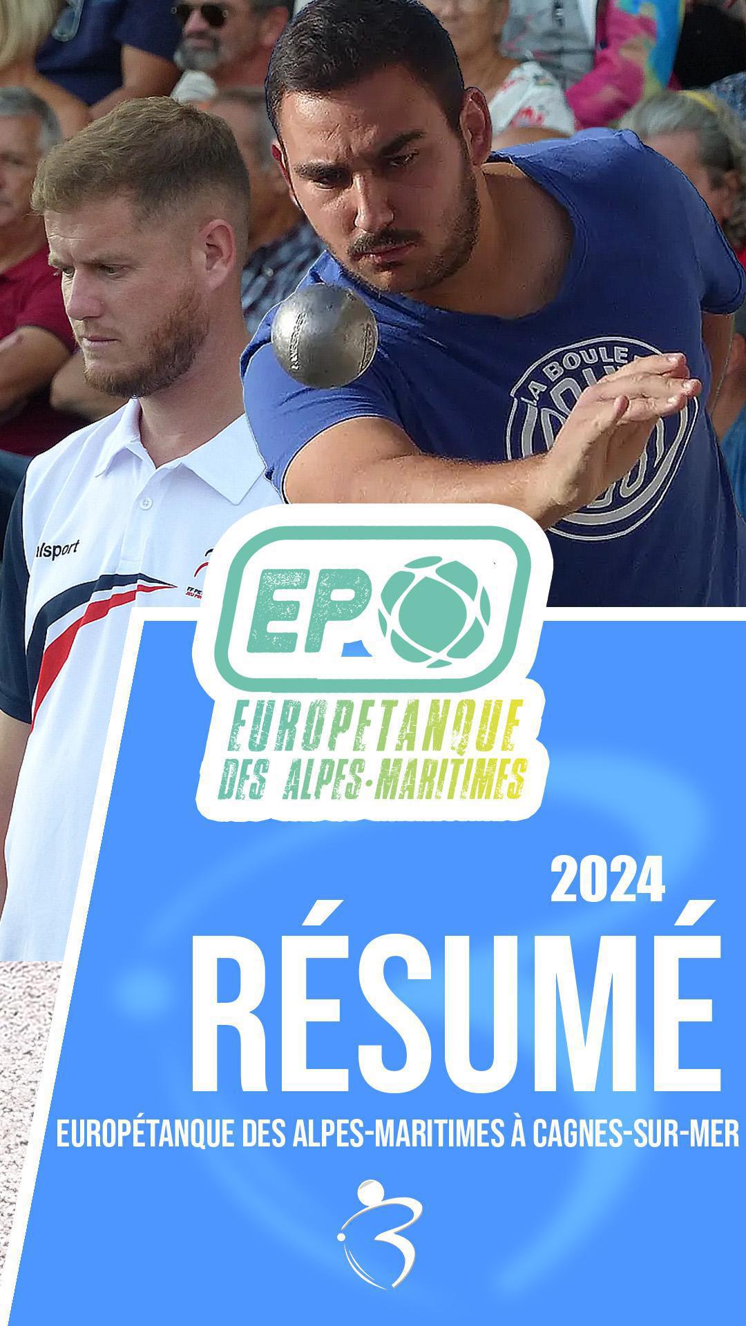 Résumé vidéo « Beaux gestes pétanque » - Europétanque Triplette Open des Alpes-Maritimes 2024 à Cagnes-Sur-Mer Résumé vidéo « Beaux gestes pétanque » - Europétanque Triplette Open des Alpes-Maritimes 2024 à Cagnes-Sur-Mer