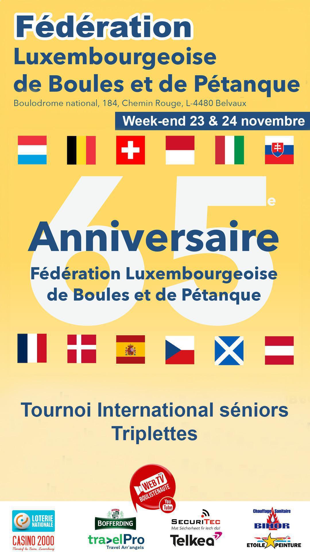 65 ans de pétanque au Luxembourg : Présentation des équipes en compétition 65 ans de pétanque au Luxembourg : Présentation des équipes en compétition