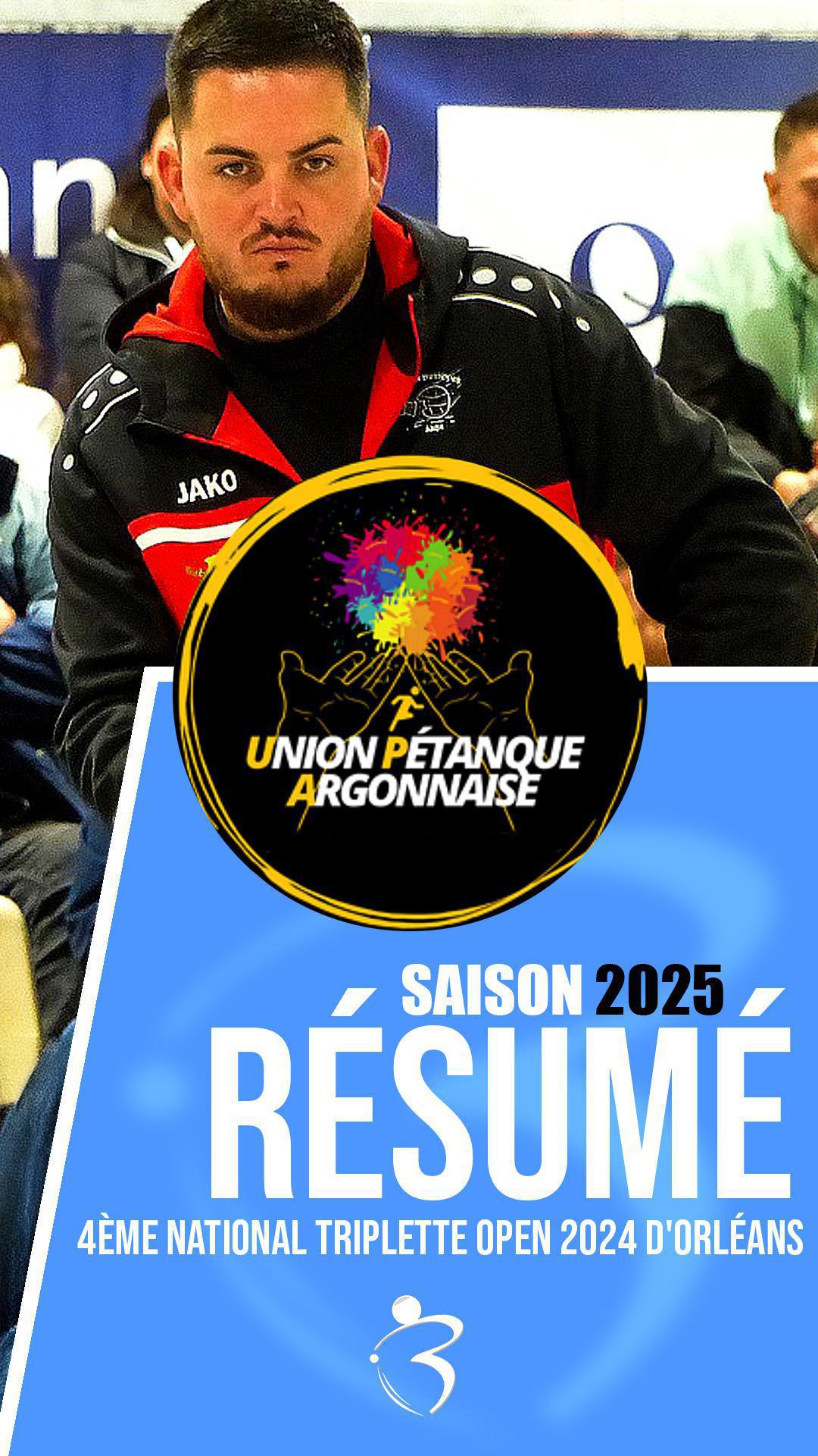 Résumé vidéo « Beaux gestes pétanque » - 4ème National Triplette Open 2024 d'Orléans Résumé vidéo « Beaux gestes pétanque » - 4ème National Triplette Open 2024 d'Orléans