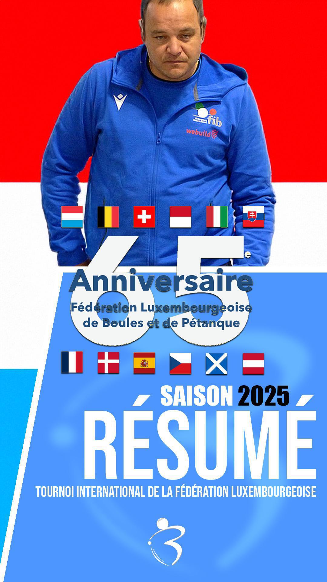 Résumé vidéo « Beaux gestes pétanque » - Tournoi international triplette : 65 ans de la Fédération Luxembourgeoise Résumé vidéo « Beaux gestes pétanque » - Tournoi international triplette : 65 ans de la Fédération Luxembourgeoise