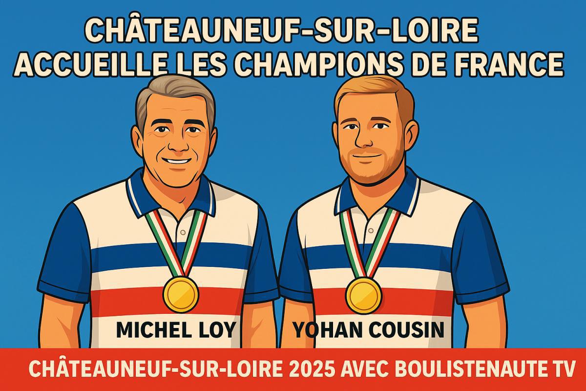 National tête-à-tête Open de Châteauneuf-sur-Loire 2025 - TOP 500 Pétanque National tête-à-tête Open de Châteauneuf-sur-Loire 2025 - TOP 500 Pétanque