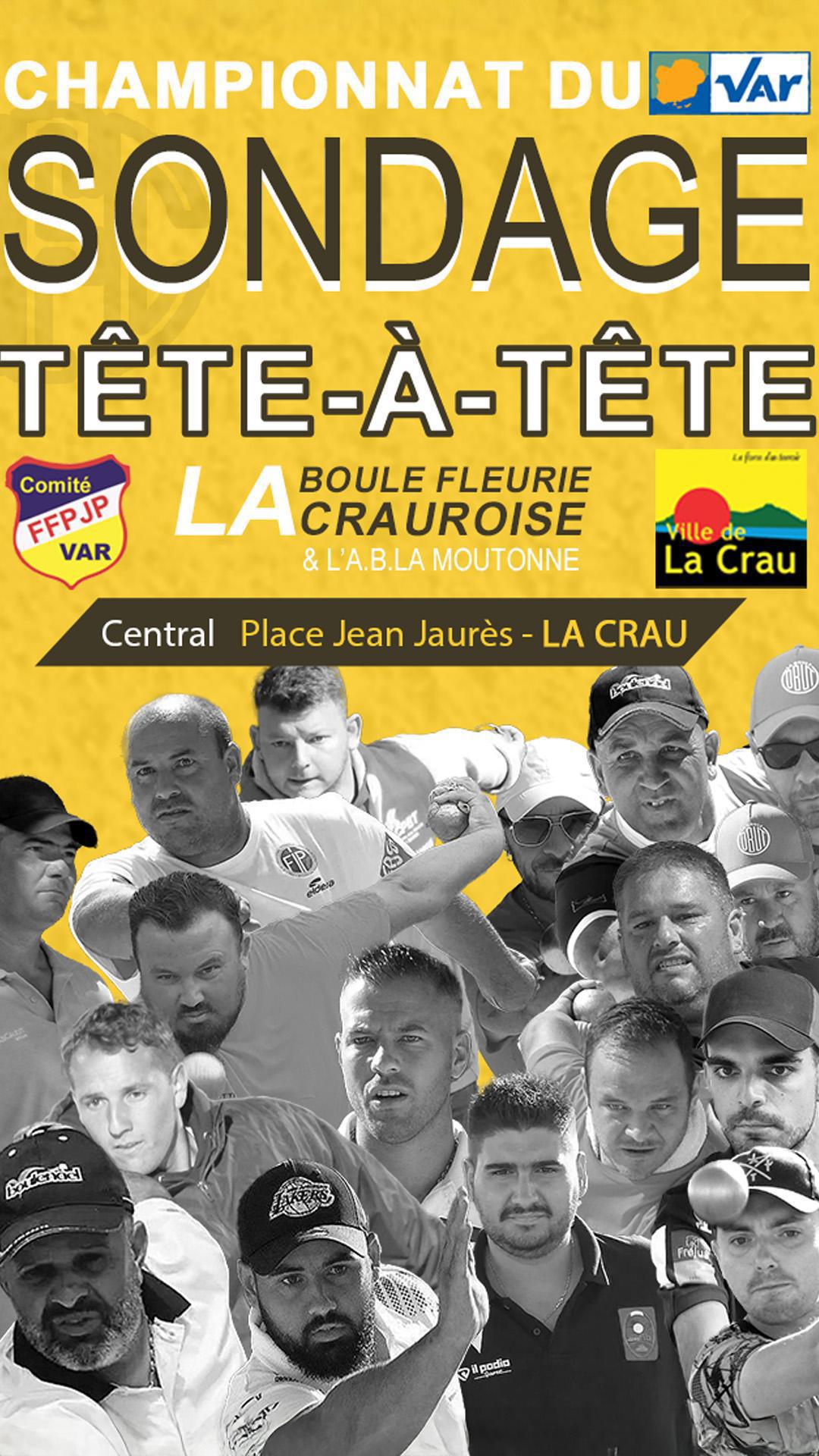 SONDAGE Pétanque – Qui voyez-vous dans le dernier carré du Championnat du Var tête-à-tête ? Donnez votre avis ! SONDAGE Pétanque – Qui voyez-vous dans le dernier carré du Championnat du Var tête-à-tête ? Donnez votre avis !