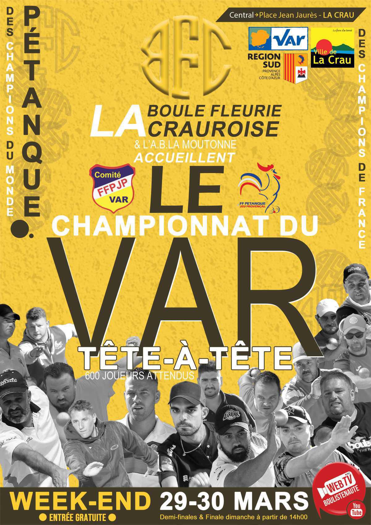 Championnat du Var tête-à-tête de pétanque : Le carré final selon les passionnés ! Championnat du Var tête-à-tête de pétanque : Le carré final selon les passionnés !