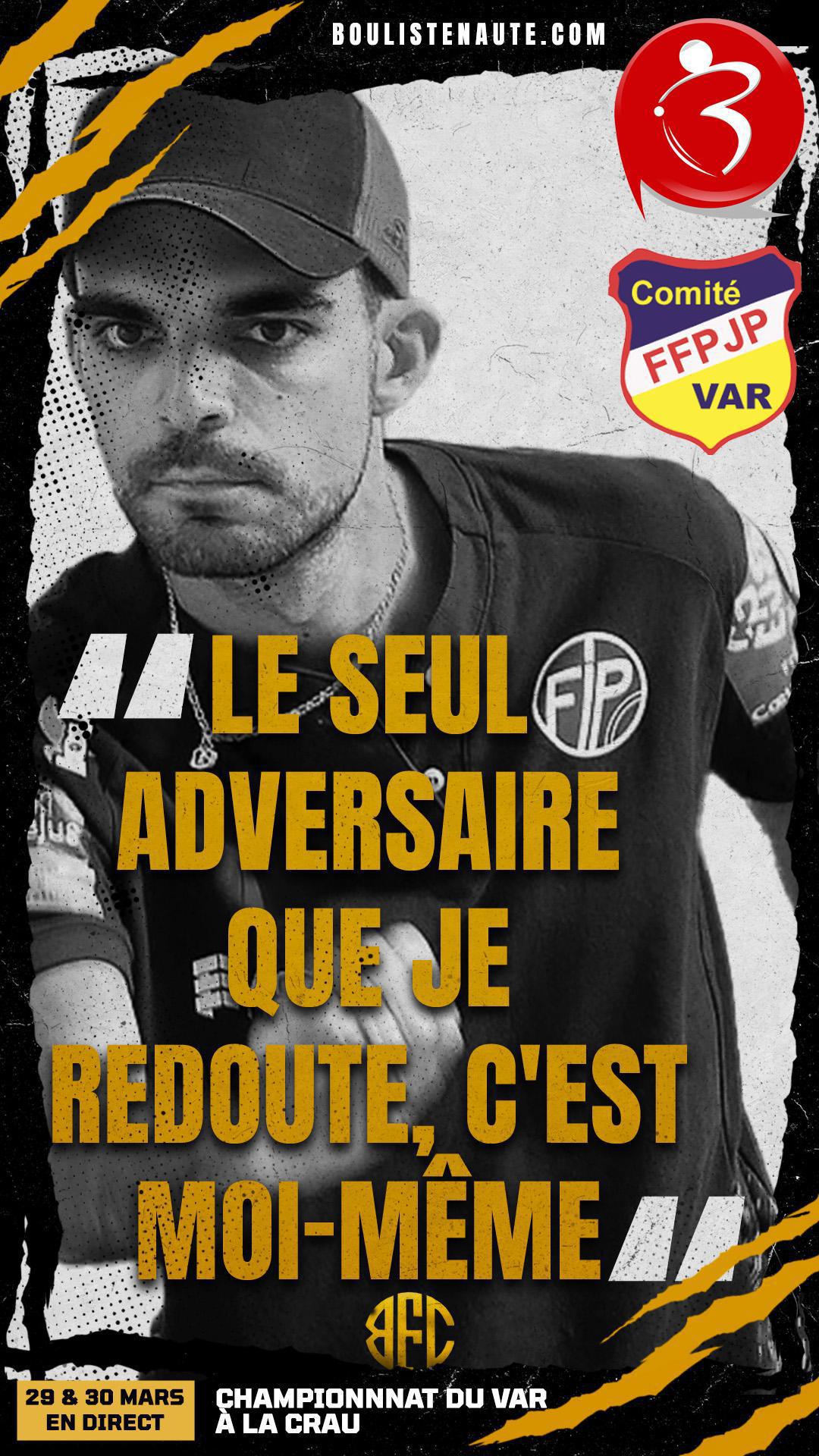 Championnat du Var tête-à-tête de pétanque – Quelques favoris dévoilent leur état d’esprit ! Championnat du Var tête-à-tête de pétanque – Quelques favoris dévoilent leur état d’esprit !