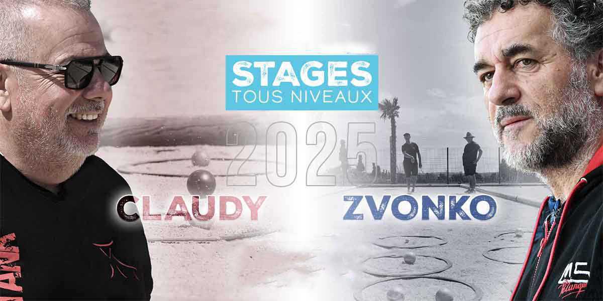 Stages pétanque MS & Toro : une journée unique avec Zvonko Radnic et Claudy Weibel, champions et passionnés