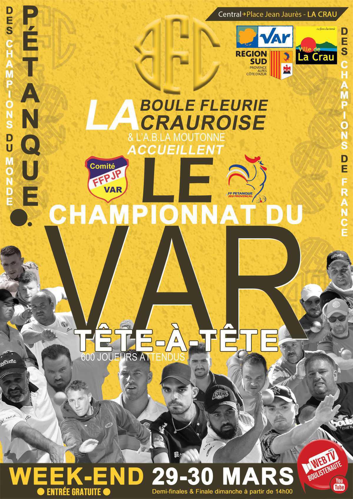 Résumé vidéo « Beaux gestes pétanque » - Championnat tête-à-tête du Var 2025 à La Crau Résumé vidéo « Beaux gestes pétanque » - Championnat tête-à-tête du Var 2025 à La Crau