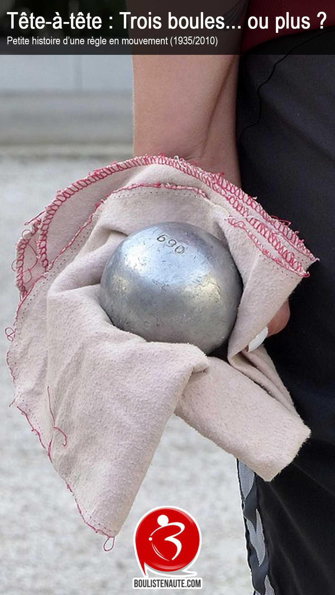 Tête-à-tête : trois boules… ou plus ? Petite histoire d'une règle en mouvement (1935-2010) - Pétanque Tête-à-tête : trois boules… ou plus ? Petite histoire d'une règle en mouvement (1935-2010) - Pétanque