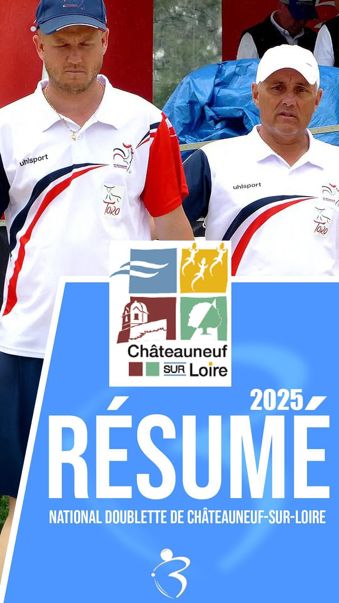 Résumé vidéo « Beaux gestes pétanque » - National doublette de Châteauneuf-sur-Loire 2025 Résumé vidéo « Beaux gestes pétanque » - National doublette de Châteauneuf-sur-Loire 2025