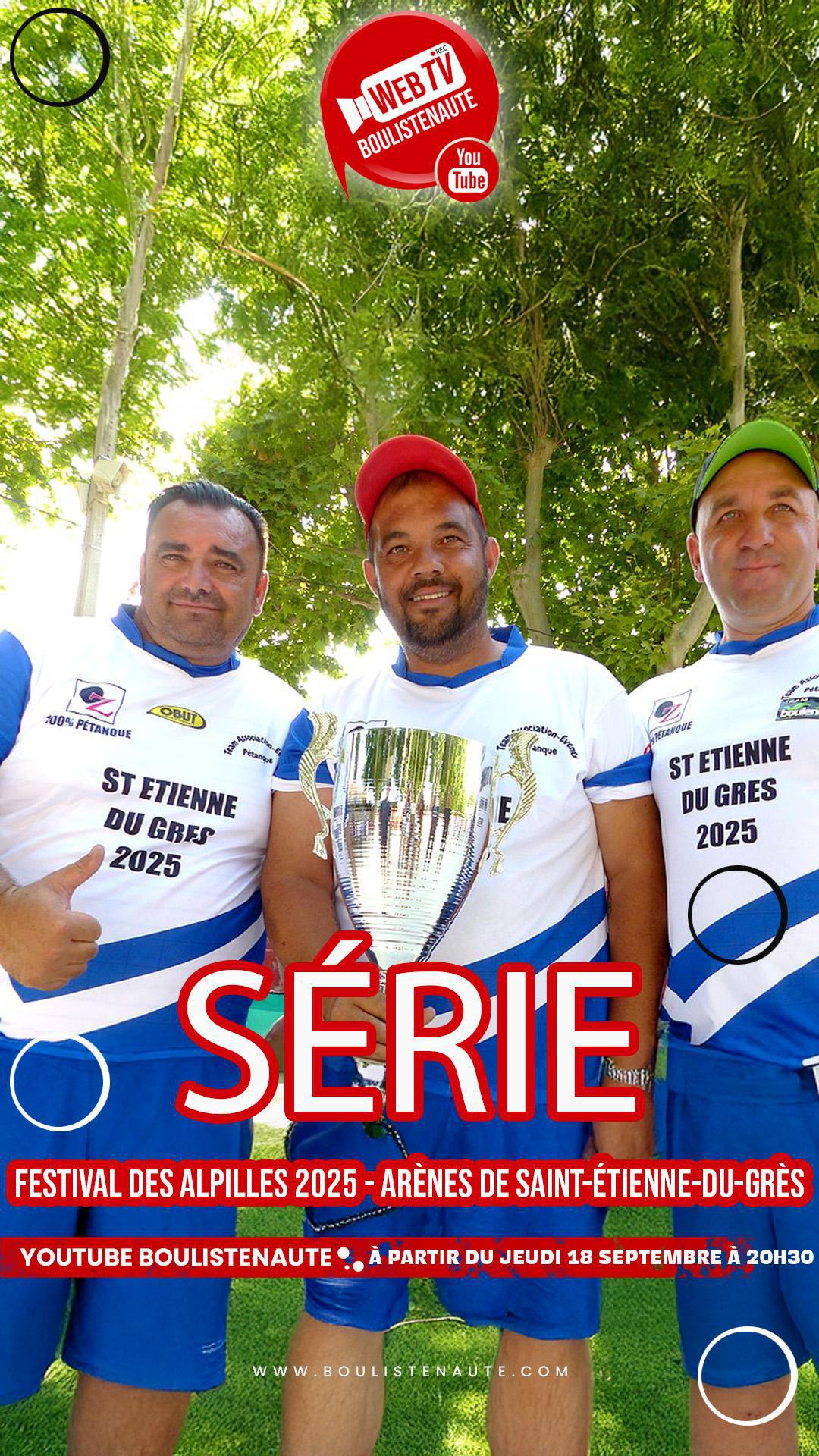 La série de vidéos pétanque : Festival des Alpilles - Arènes de Saint-Étienne-du-Grès 2025