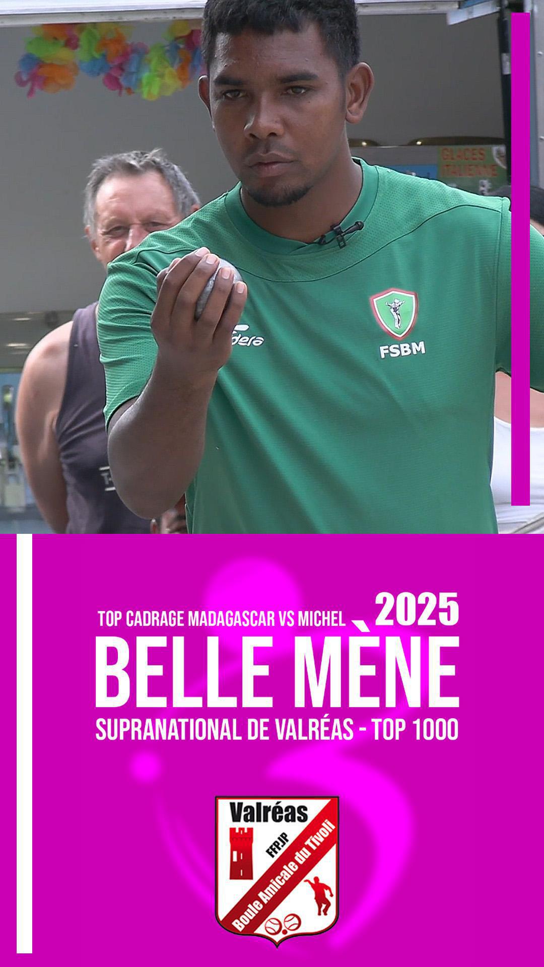 « Belle mène pétanque » - Une mène de feu ! Anthoni MICHEL vs la force malgache - Supranational Valréas 2025