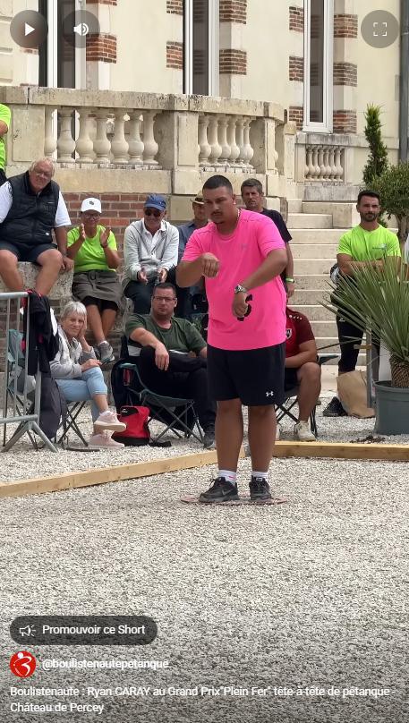 Pétanque : Le beau geste de Ryan Caray fait le tour du monde - 7,2 millions de vues YouTube