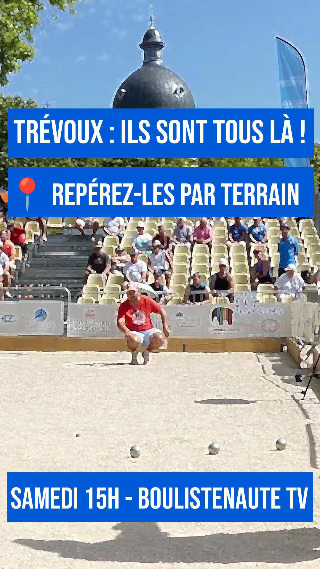 Trévoux TOP 1000 Pétanque : Tirage des poules disponible Trévoux TOP 1000 Pétanque : Tirage des poules disponible