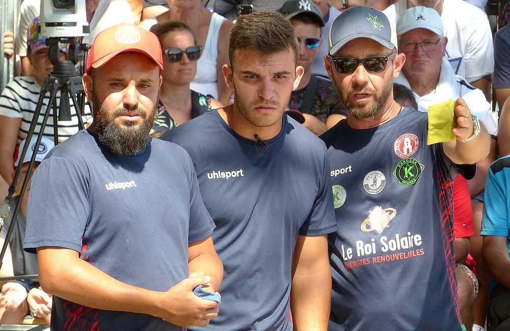 Lacroix, Rizzi, Rocher, la gagne à Trévoux Lacroix, Rizzi, Rocher, la gagne à Trévoux