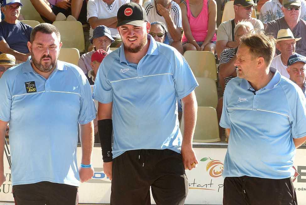 Lacroix, Rizzi, Rocher, la gagne à Trévoux Lacroix, Rizzi, Rocher, la gagne à Trévoux