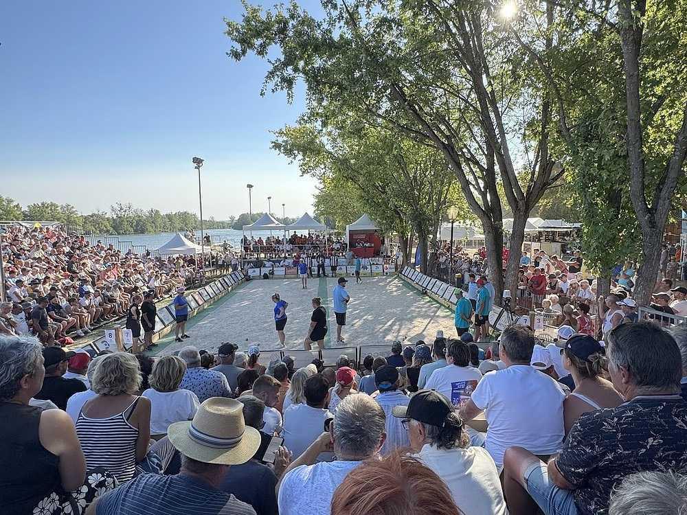 Rocher triomphe, Latour s'exprime, Carine Potier en lumière ! Trévoux pétanque 2025