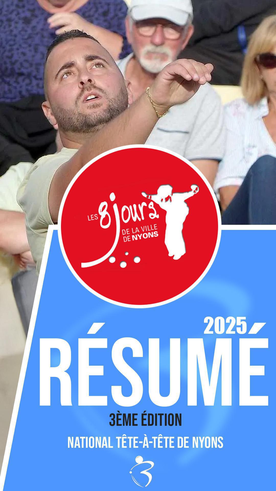 Résumé vidéo « Beaux gestes pétanque » - 3ème National tête-à-tête de Nyons