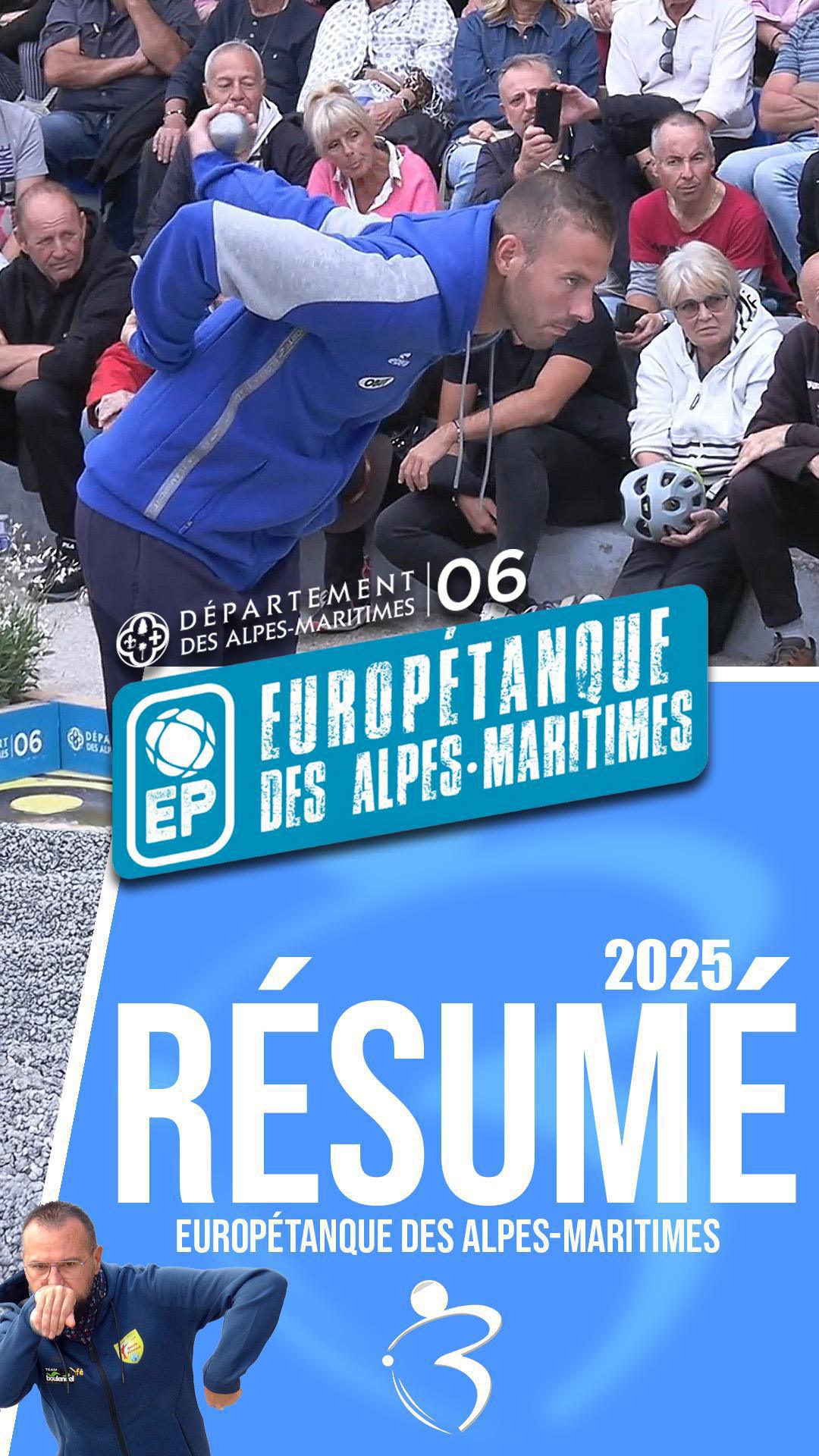 Résumé vidéo « Beaux gestes pétanque » - 23e Europétanque des Alpes-Maritimes à Cagnes-sur-Mer
