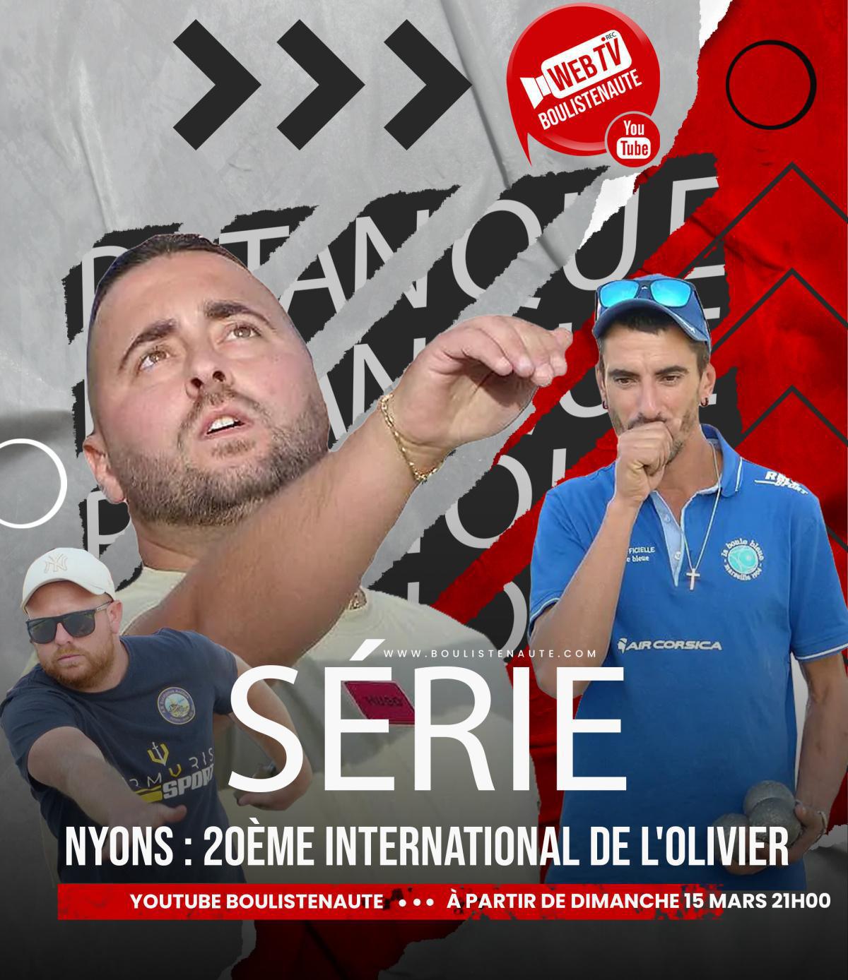 La série de vidéos pétanque : 3ème National tête-à-tête Open 2025 de Nyons