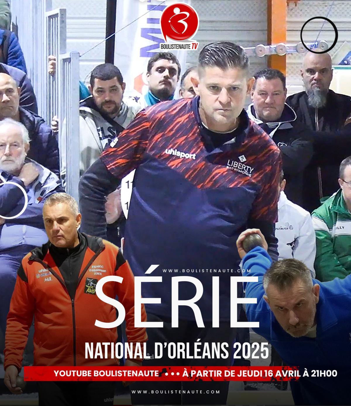 La série de vidéos pétanque : National d'Orléans 2025