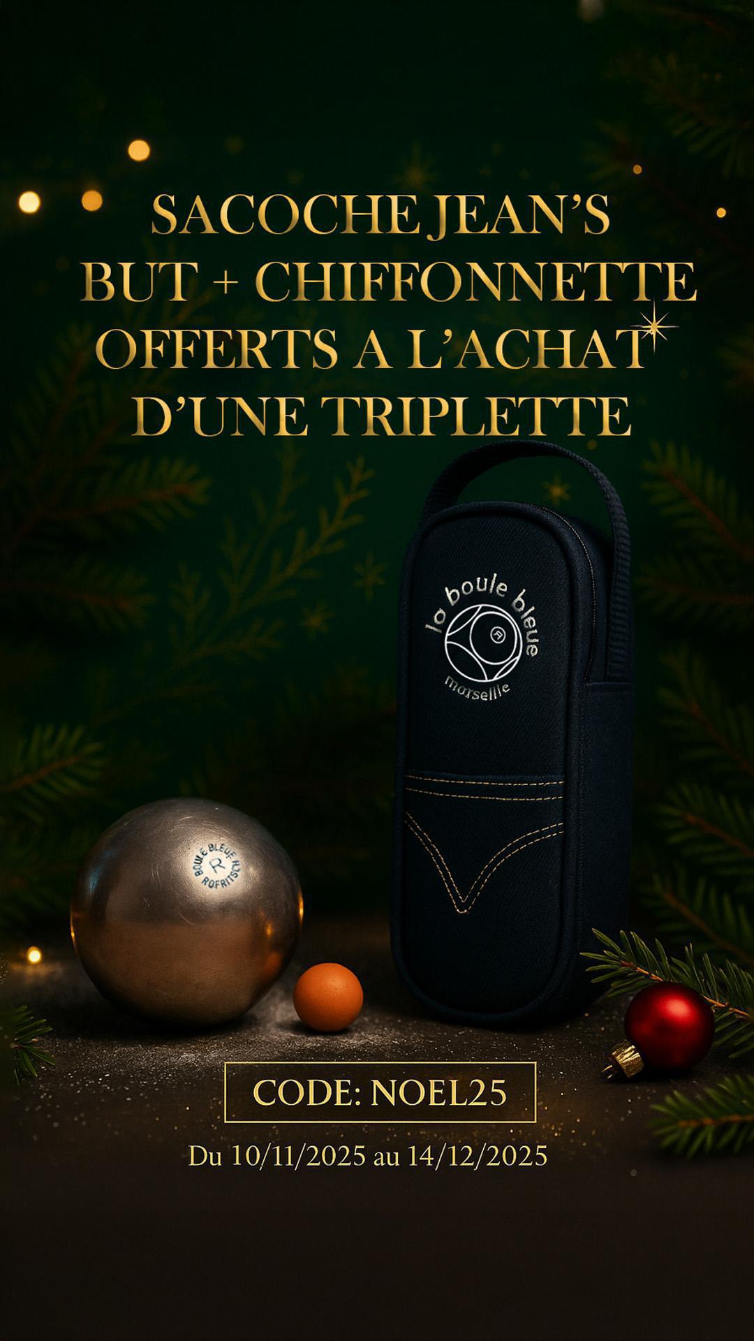 Boules de pétanque : La Boule Bleue lance son offre spéciale Noël