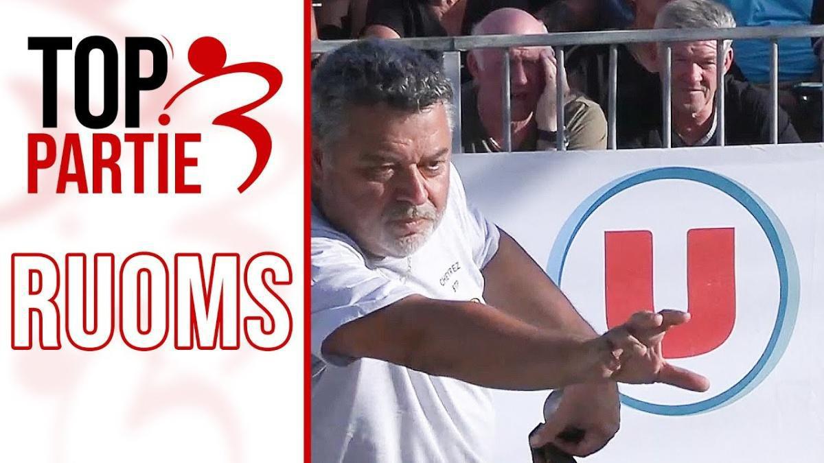 TOP 👍🏻 64e QUINTAIS vs ROUSSEAU : International triplette à pétanque de Ruoms 2025