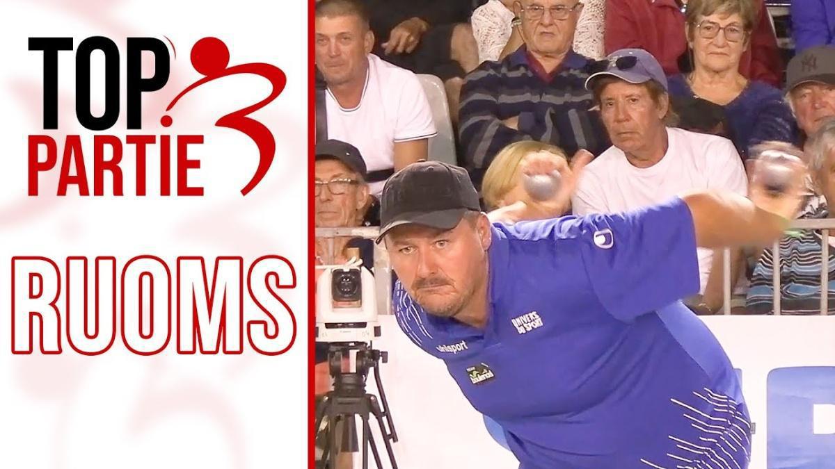TOP 👍🏻 Huitième CAZES vs FOURNIE : International triplette à pétanque de Ruoms 2025
