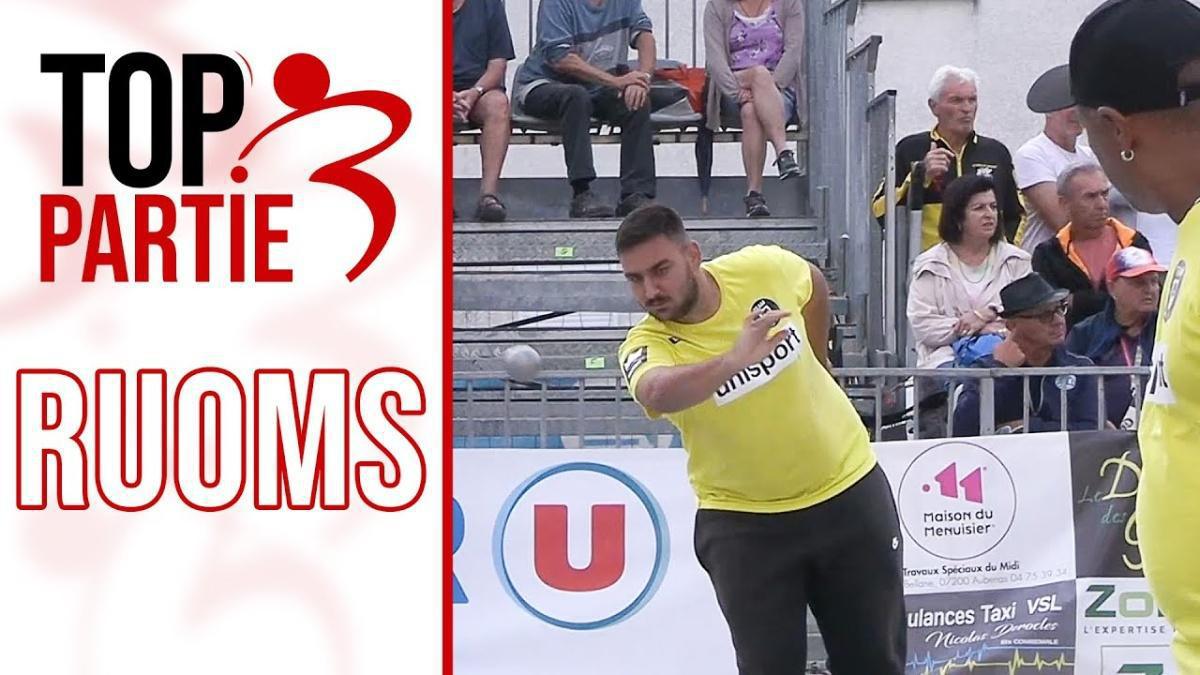 TOP 👍🏻 Quart LUCIEN vs ANDRIANTSEHENO : International triplette à pétanque de Ruoms 2025