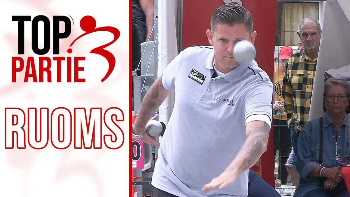 TOP 👍🏻 Demi-finale ROUSSEAU vs MAUREL : International triplette à pétanque de Ruoms 2025