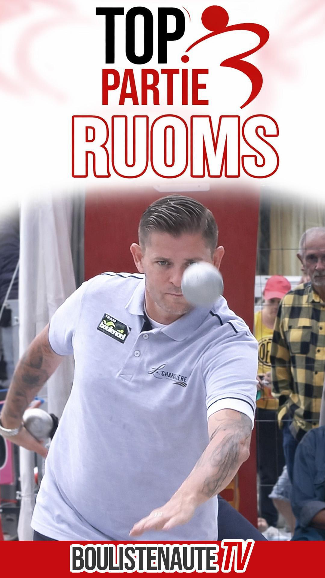 TOP 👍🏻 Demi-finale ROUSSEAU vs MAUREL : International triplette à pétanque de Ruoms 2025