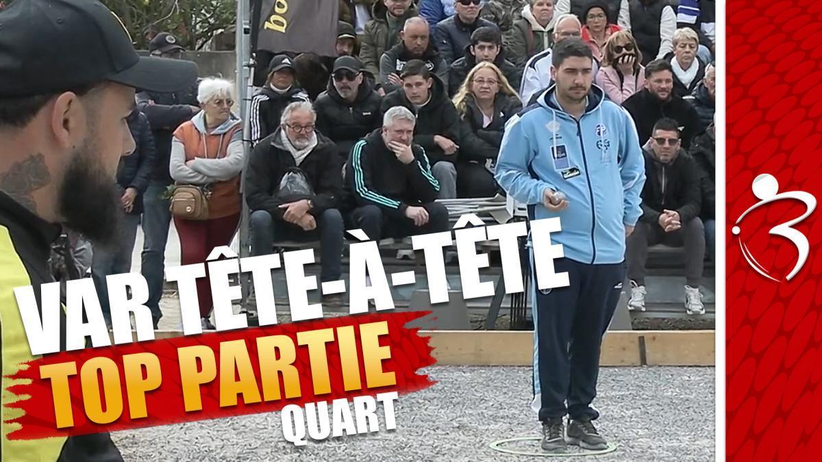 CHIAPELLO vs DOERR : le feu contre le flegme en quart du Championnat du Var tête-à-tête - Pétanque 2026
