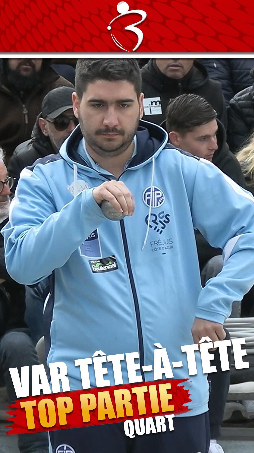 CHIAPELLO vs DOERR : le feu contre le flegme en quart du Championnat du Var tête-à-tête - Pétanque 2026
