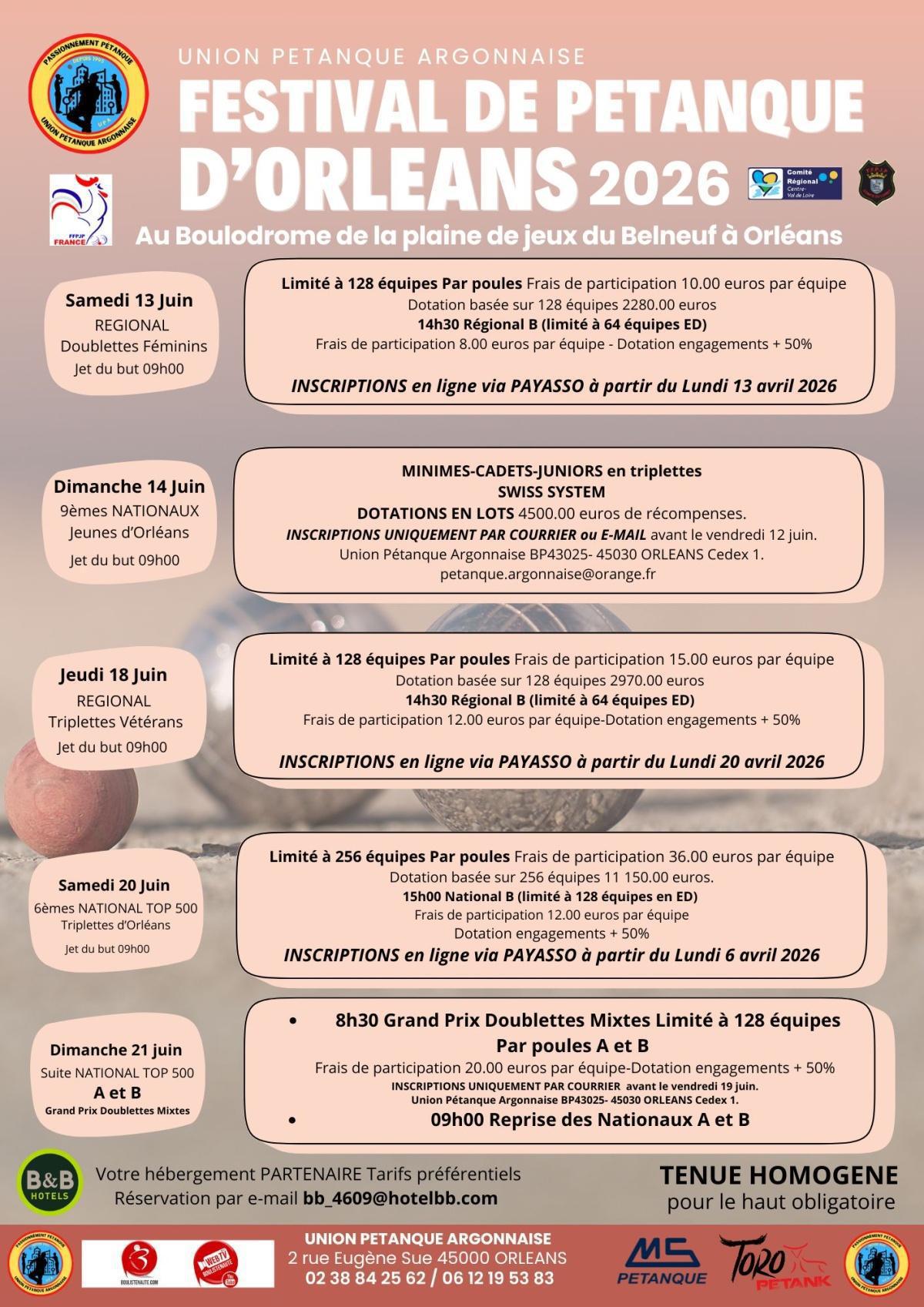 Le National d'Orléans passe à l'heure d'été - Pétanque Le National d'Orléans passe à l'heure d'été - Pétanque