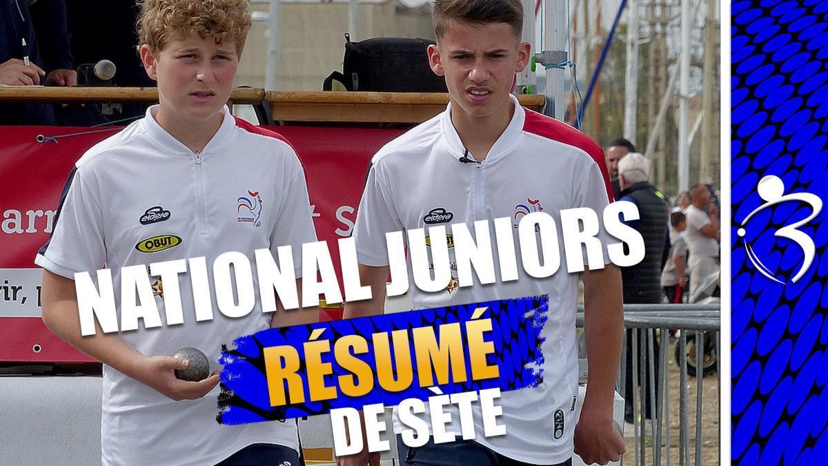 Résumé vidéo pétanque : Beaux gestes du National Juniors de Sète 2026