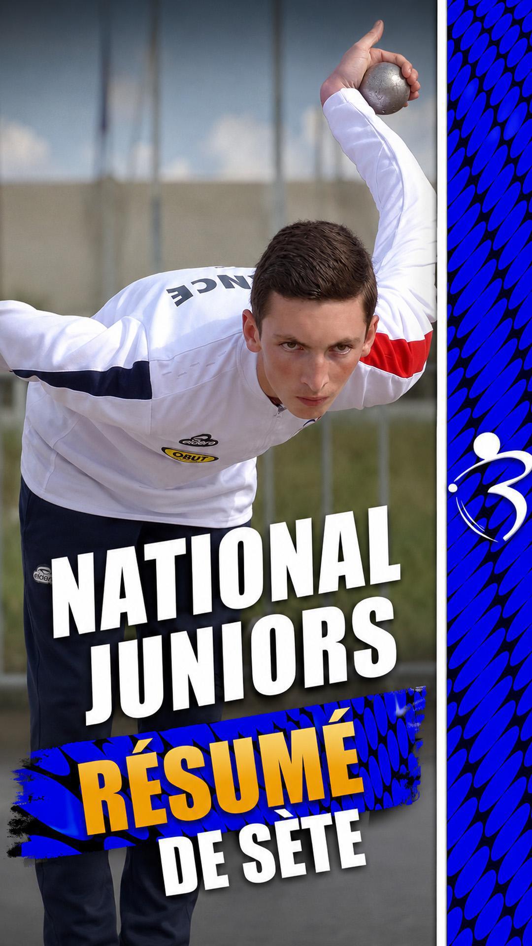 Résumé vidéo pétanque : Beaux gestes du National Juniors de Sète 2026