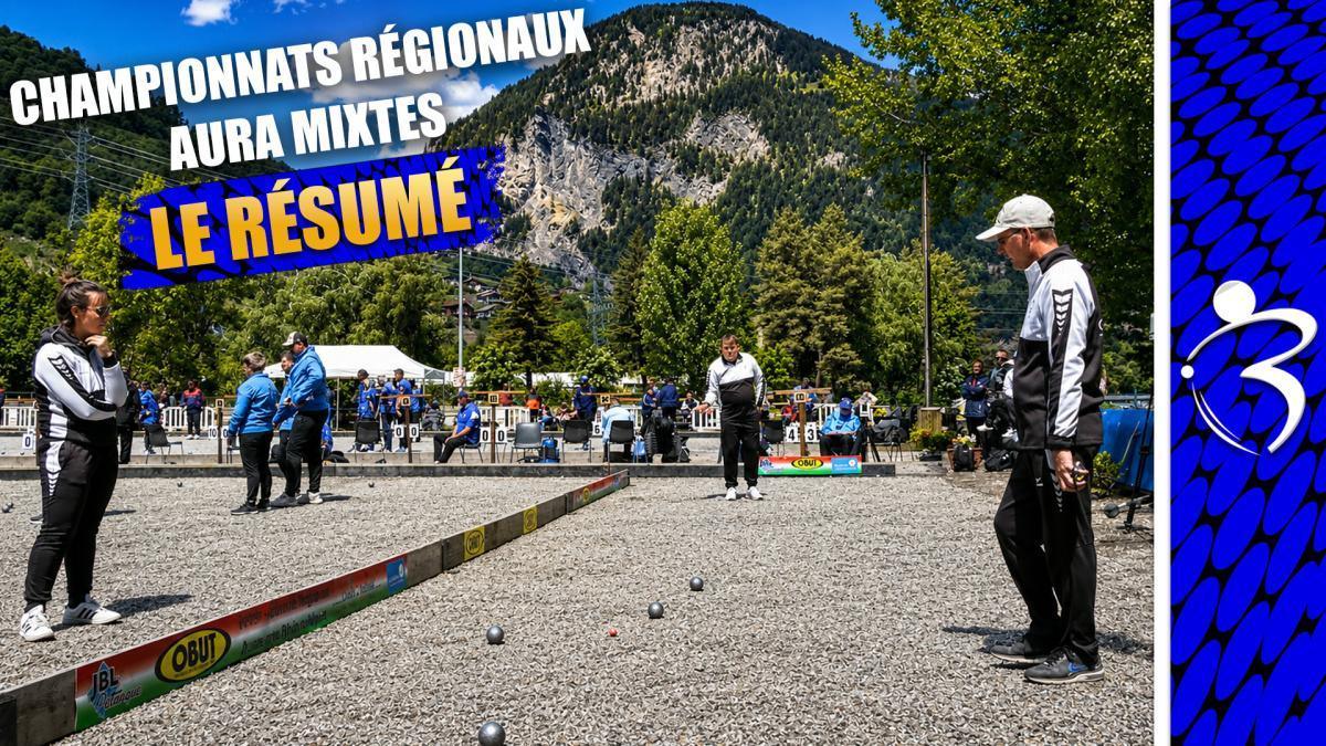 Best of vidéo pétanque : les plus beaux gestes des Championnats Régionaux mixtes Auvergne-Rhône-Alpes à Bourg-Saint-Maurice