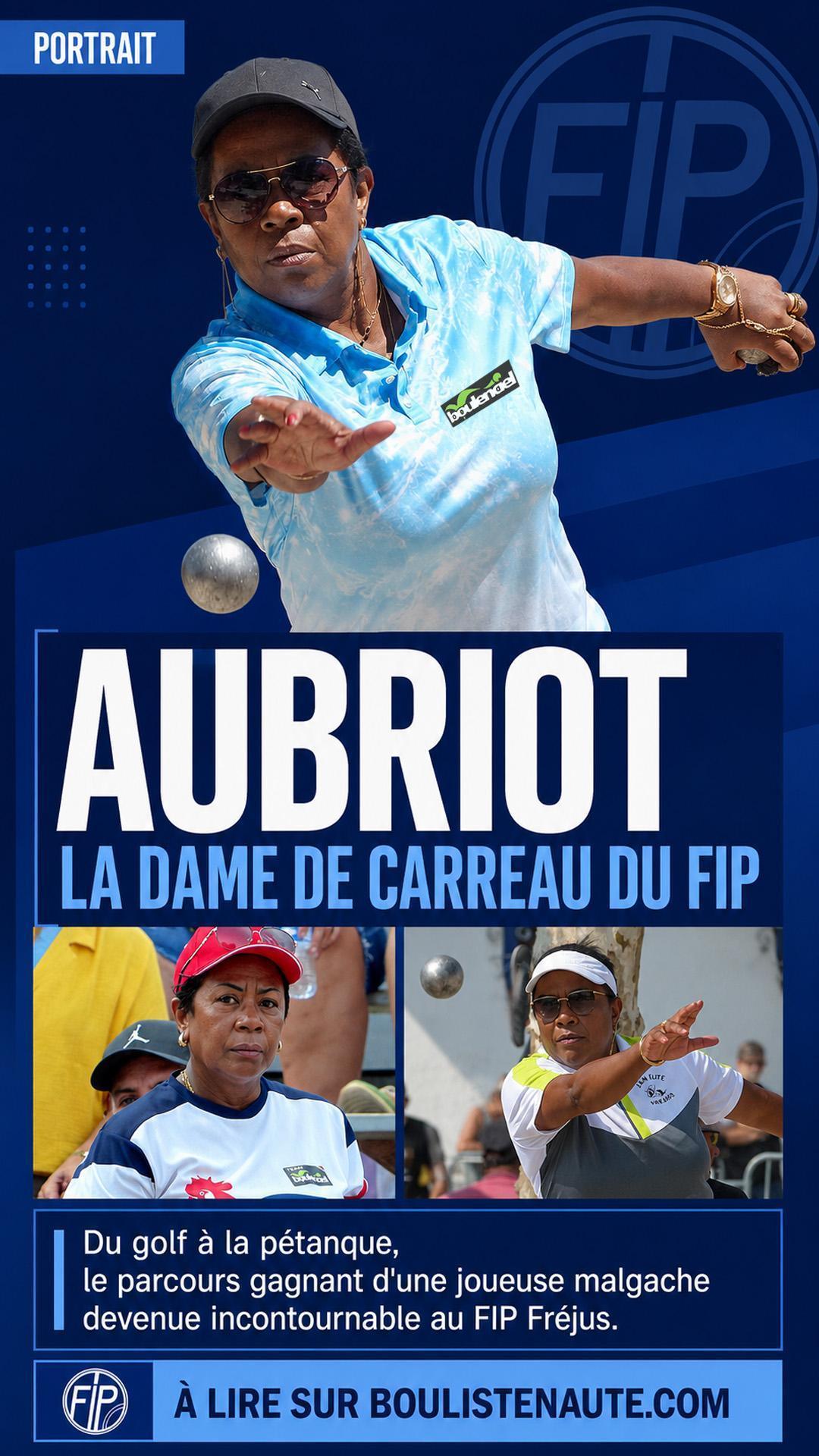 Aubriot, la dame de carreau du FIP