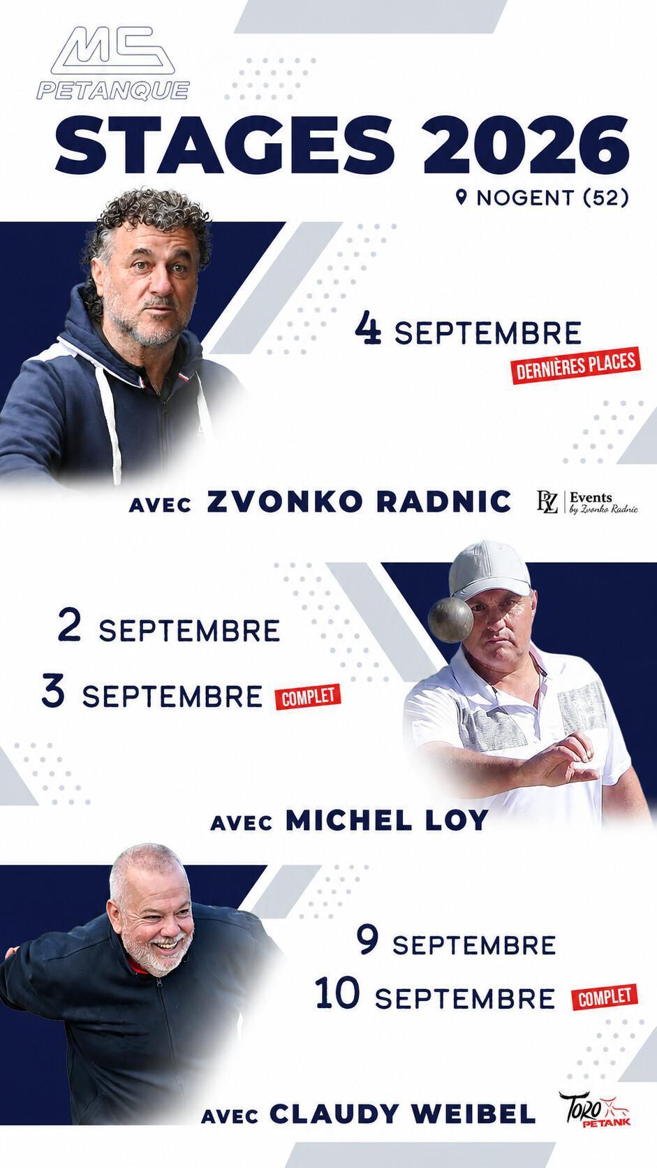 MS Pétanque : trois dernières dates de stage au cœur de son site de fabrication à Nogent