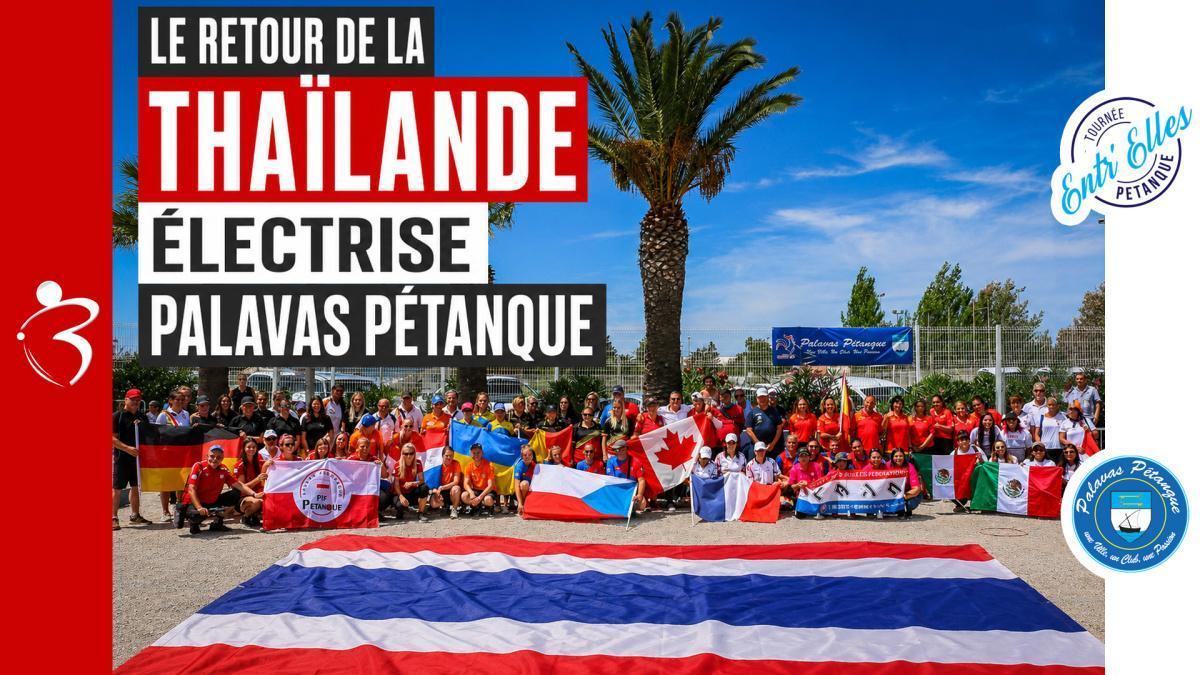 Le retour de la Thaïlande électrise Palavas Pétanque