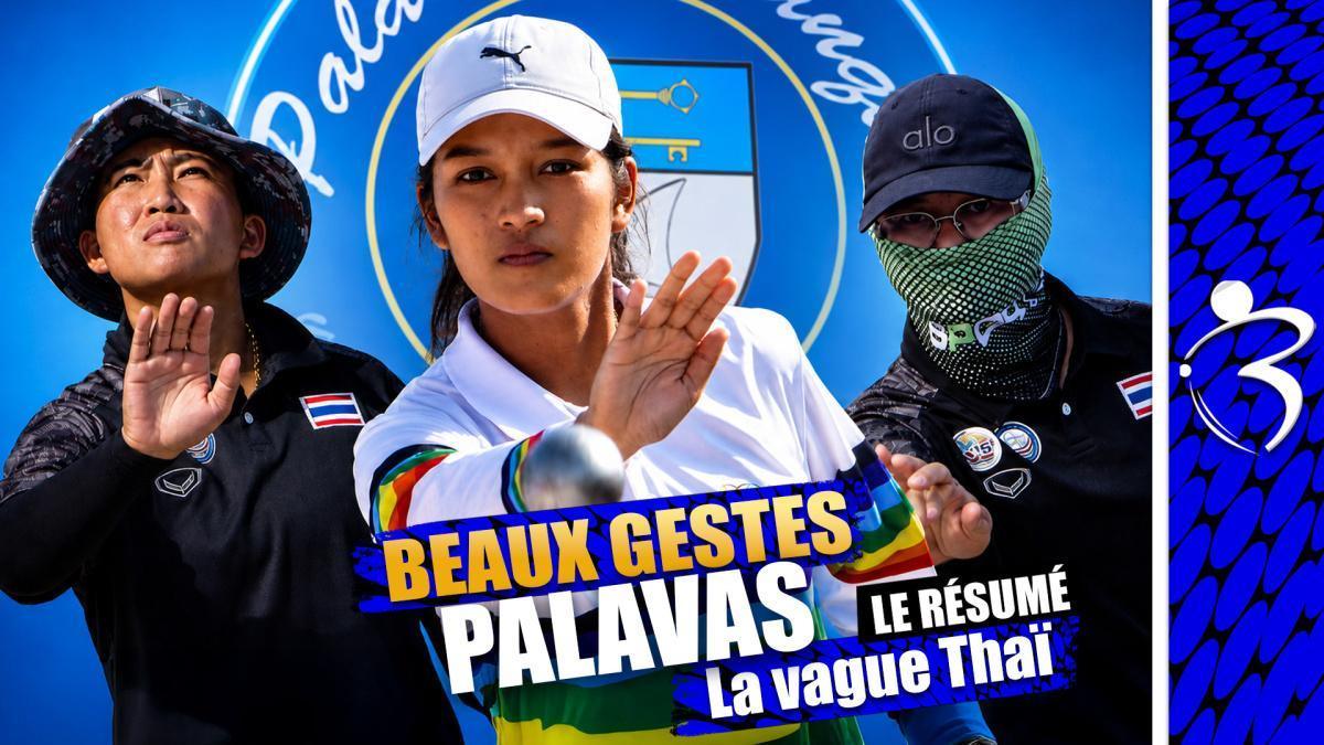 Thaïlande, Tairio, Labartino : les plus beaux gestes de Palavas Pétanque 2026 | Résumé