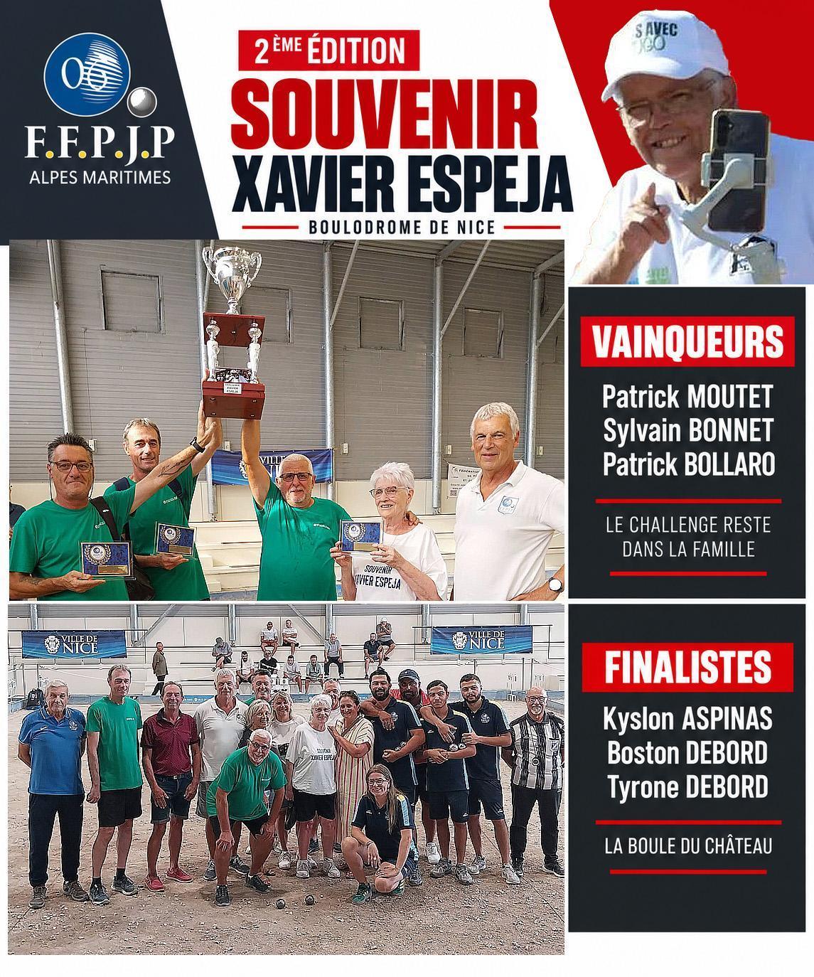 Et comme un clin d'œil de Xavier…