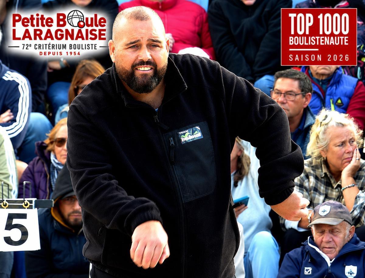 Laragne entre dans le TOP1000… avec 72 éditions d'histoire derrière lui ! Pétanque