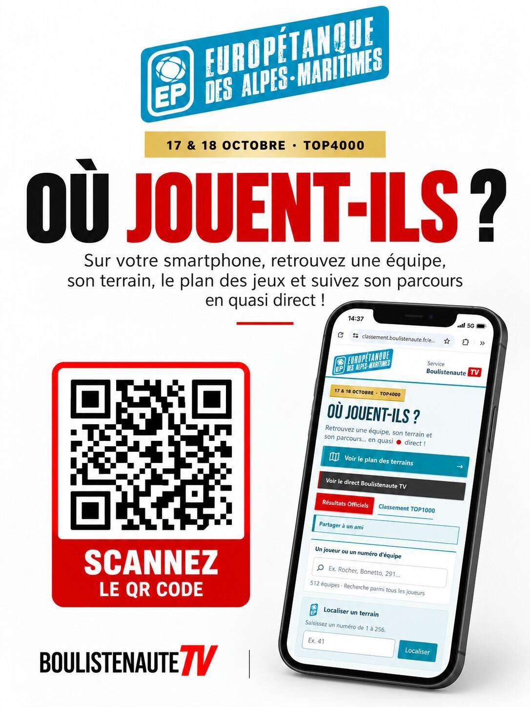 Europétanque : où jouent-ils ? Boulistenaute vous facilite la vie !