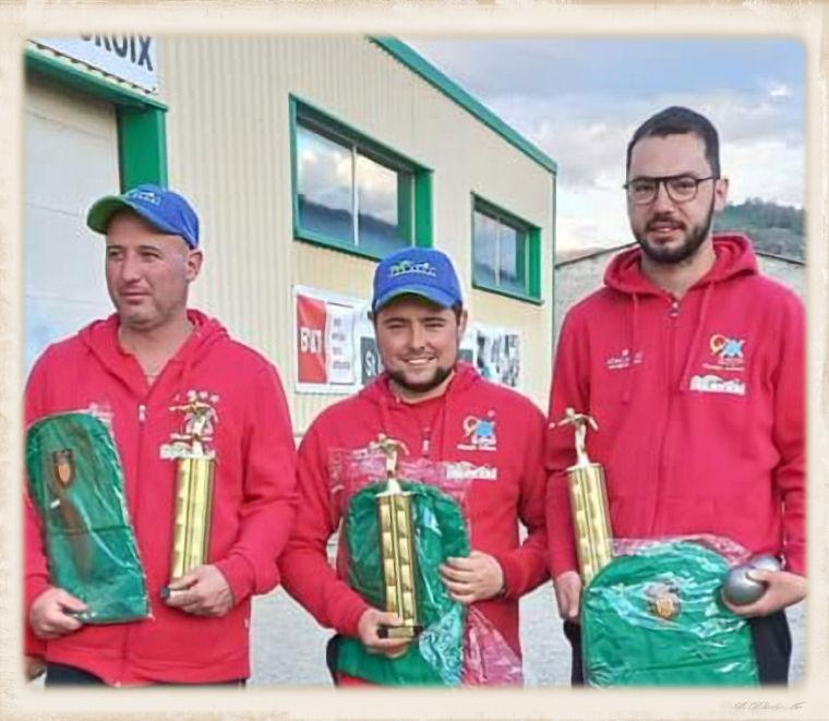 Les Champions de l'Ariège triplette à pétanque 2023