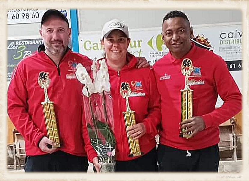 Les Champions de l'Ariège triplette mixte à pétanque 2023