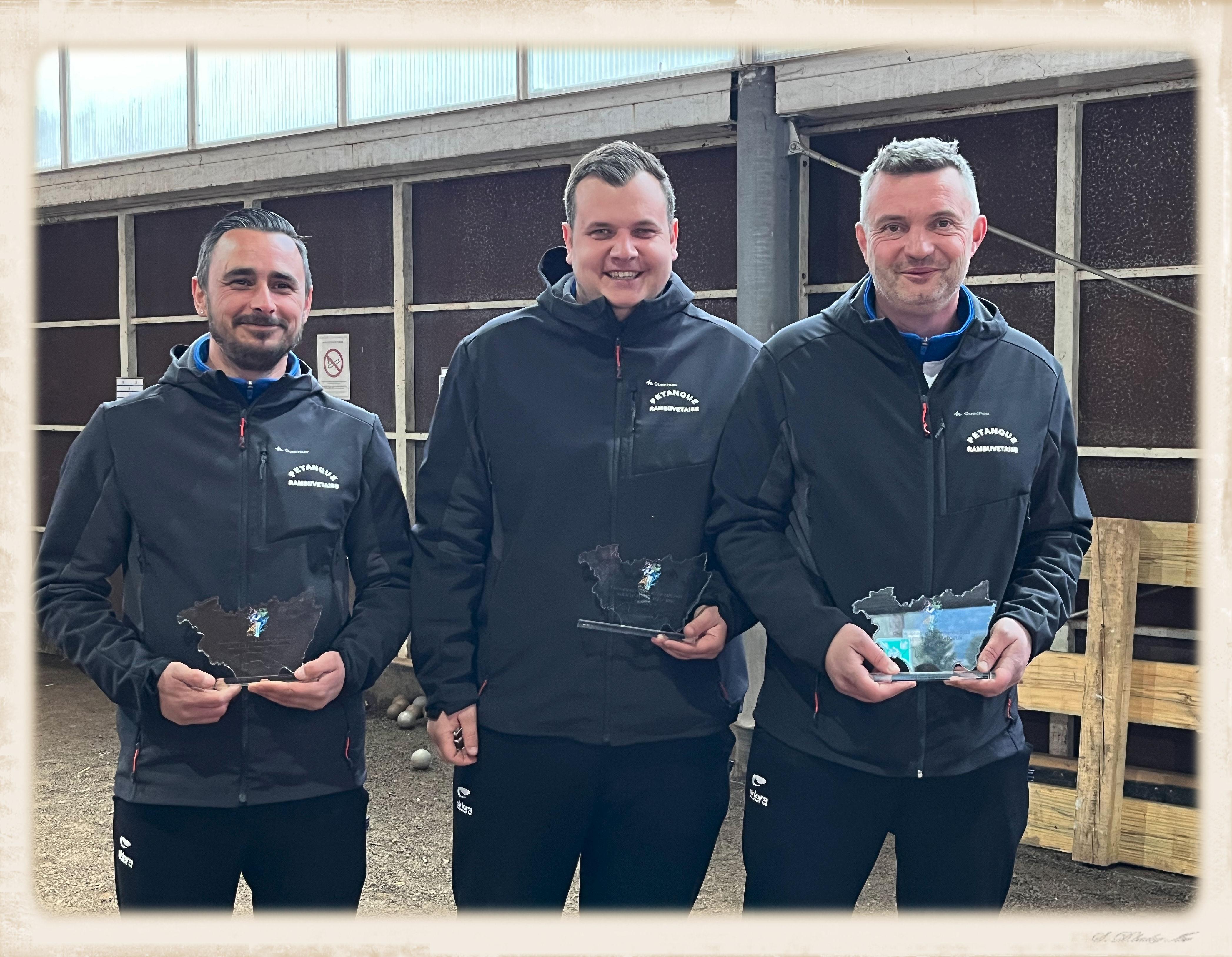 Les Champions des Vosges triplette à pétanque 2023