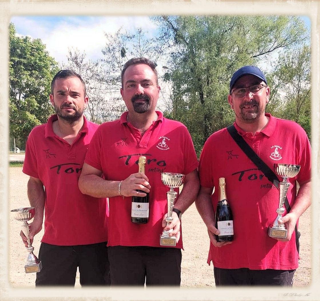 Les Champions de Côte-d'Or triplette Jeu Provençal 2023