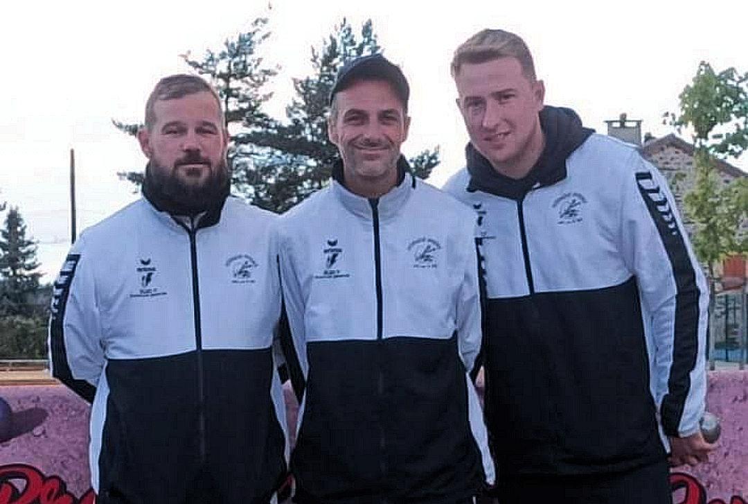 Les Champions de la Haute-Loire triplette promotion à pétanque 2023