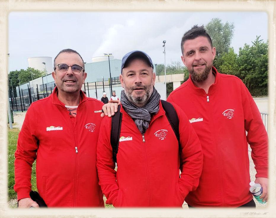 Les Champions de l'Aube triplette promotion à pétanque 2023