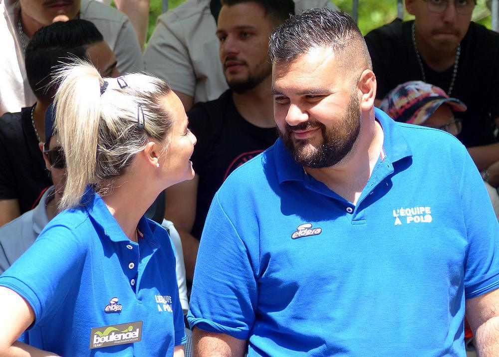 Cindy PEYROT et Franck POLO : Webtélé au National à pétanque de Pézenas 2023