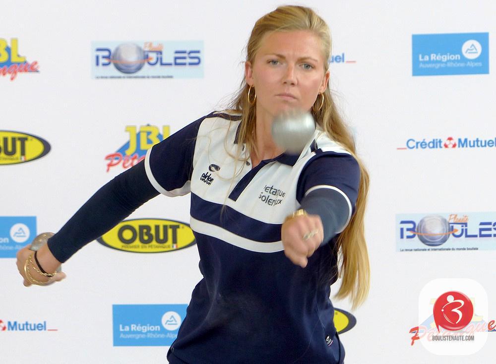 Julie Cardon : Championnats Auvergne Rhône-Alpes à pétanque 2023 de Rumilly